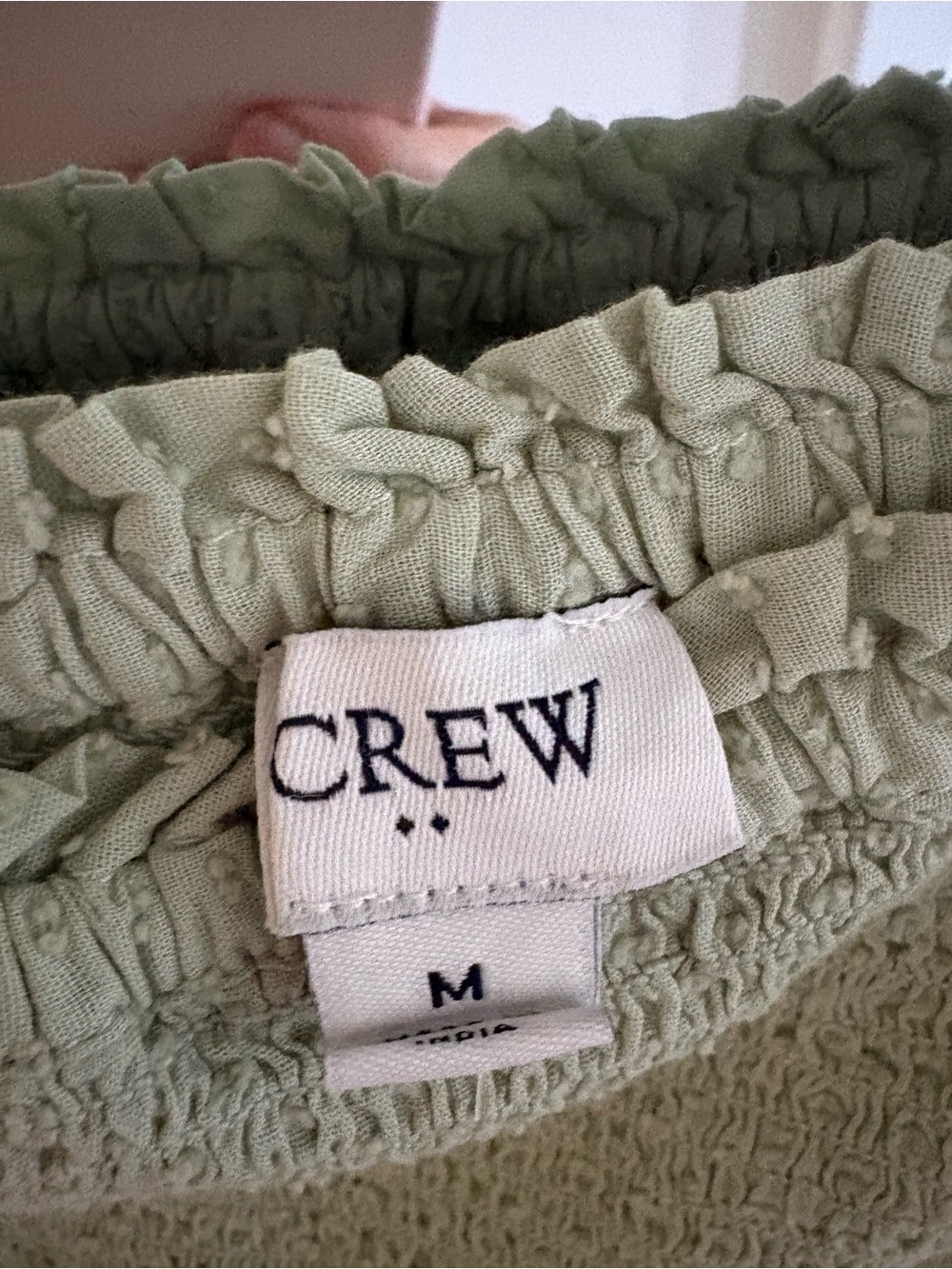 J. Crew Light Sage Tiered Dress new with tags, with Ruffled Straps., - Picture 2 of 6